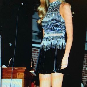 Custom Tony Bowls 2 piece cocktail dress